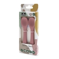 Cucchiaini in Silicone 2pz Deep PINK /confezione/